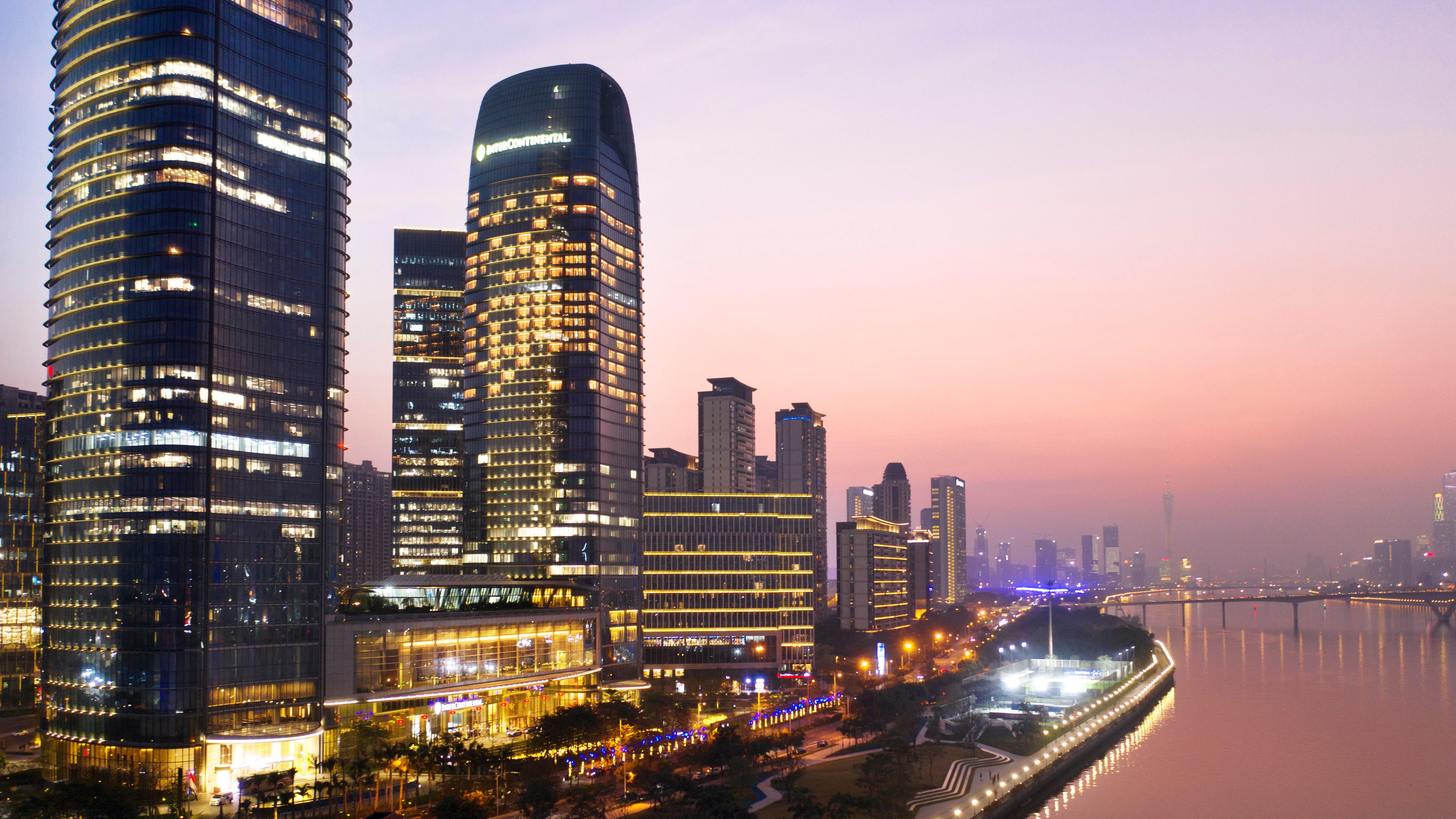 Intercontinental Guangzhou Exhibition Center By Ihg - Free Shuttle Between Hotel And Exhibition Center During Canton Fair & Exhibitor Registration Counter Luaran gambar