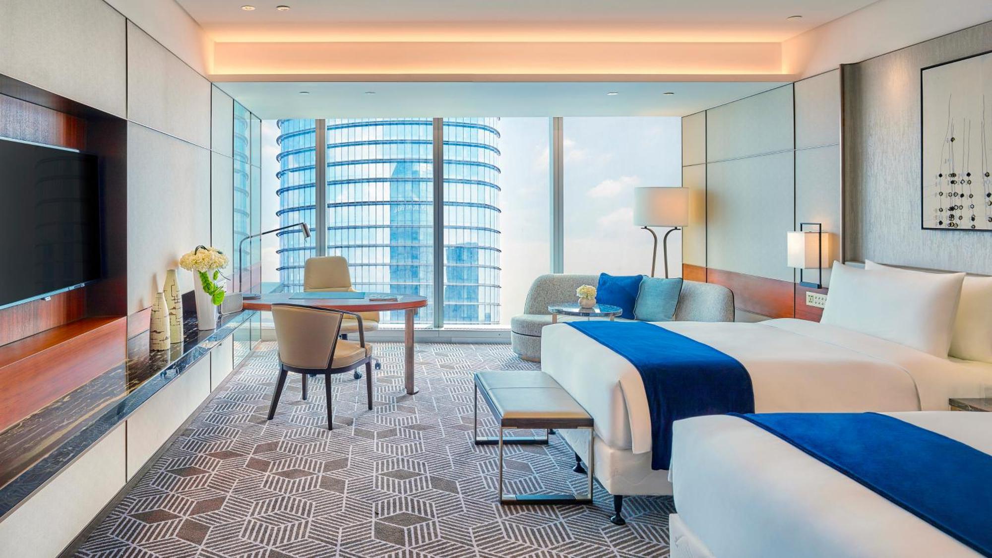 Intercontinental Guangzhou Exhibition Center By Ihg - Free Shuttle Between Hotel And Exhibition Center During Canton Fair & Exhibitor Registration Counter Luaran gambar